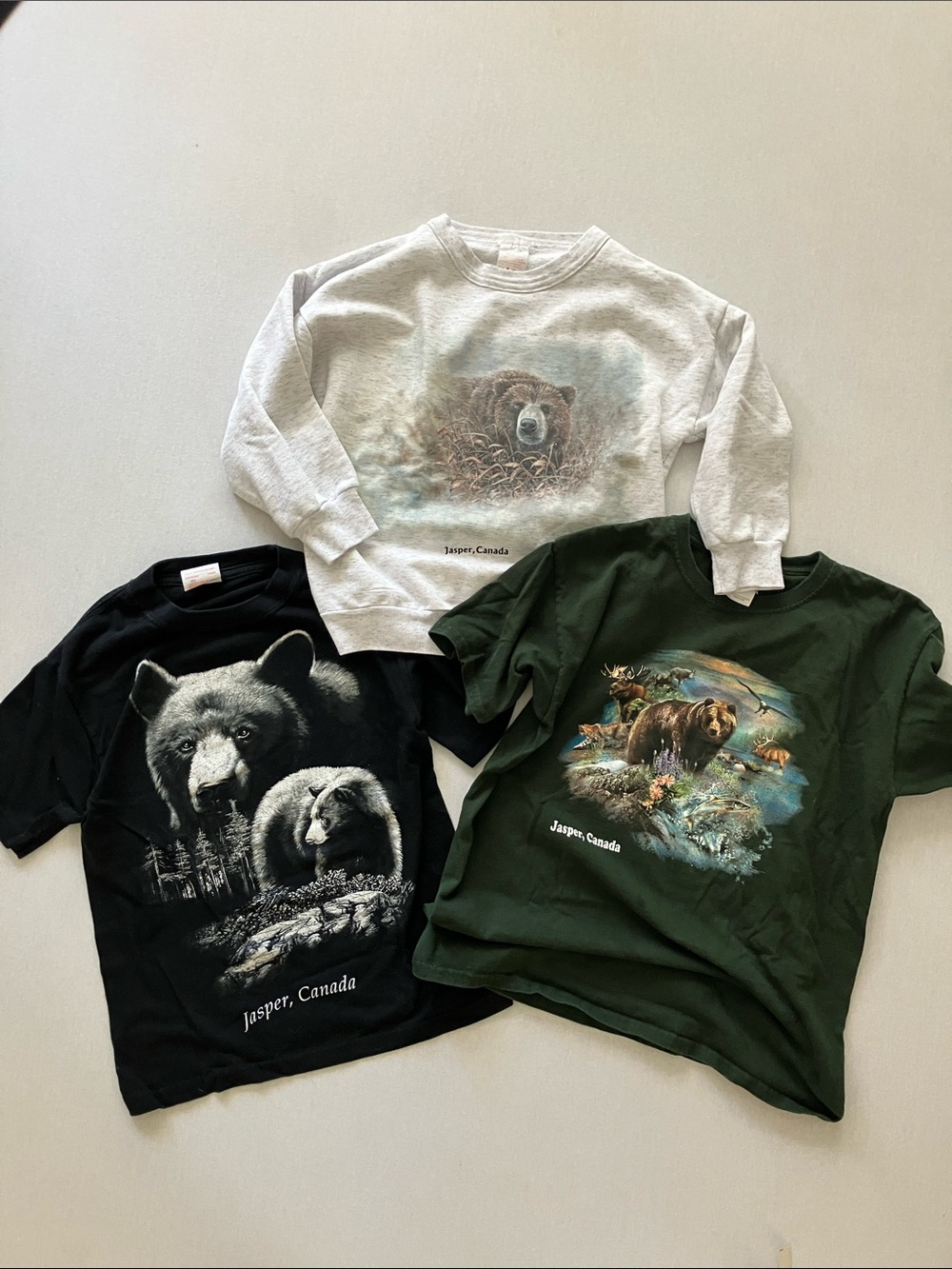 Kids Jasper, Canada Bear Graphic Shirt Bundle